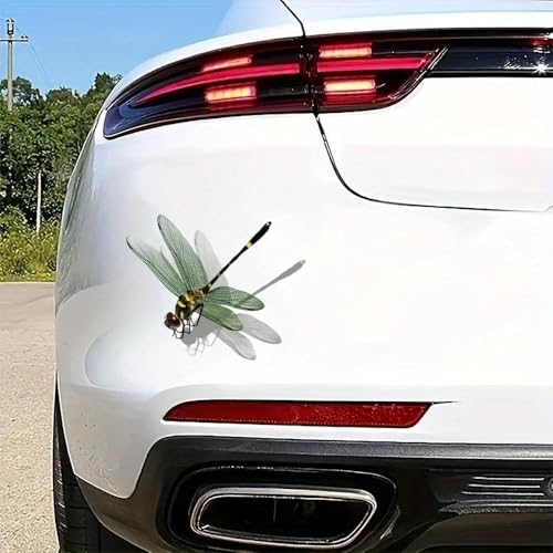 Sticker libellule pour masquer les rayures de voiture et décorer les vitres