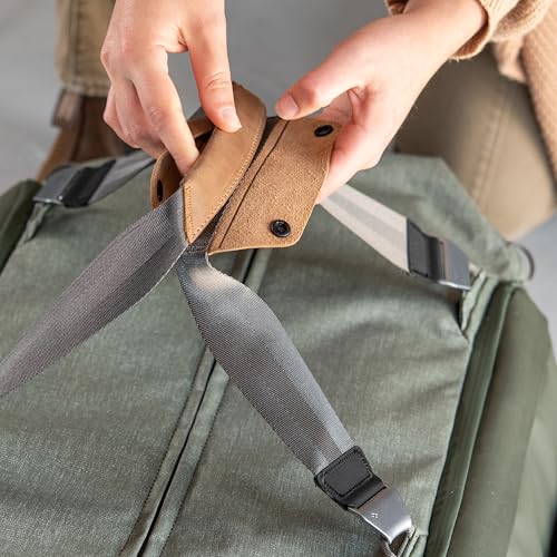 Image of Peak Design Travel Duffel 65L, Sage, Extra-Wide Single Zip Access, Weatherproof Shell, 4 External Pockets, Fits Packing Cubes & Camera Cubes, Ideal for Longer Trips, Versatile Duffel Bag for Travel