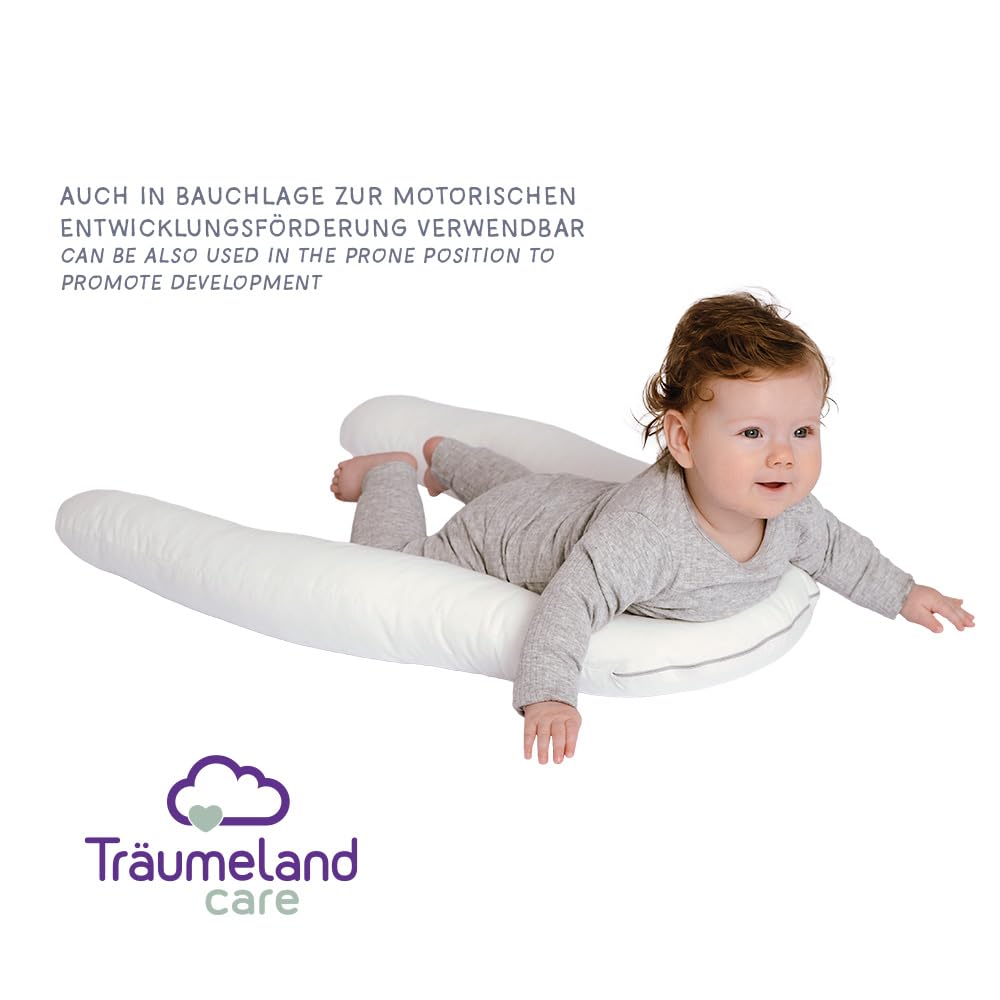 Träumeland GmbH Nido di peluche per neonati: supporta la percezione del corpo e lo sviluppo motorio, morbido e adattabile, lavabile a 40 °C, adatto dalla nascita