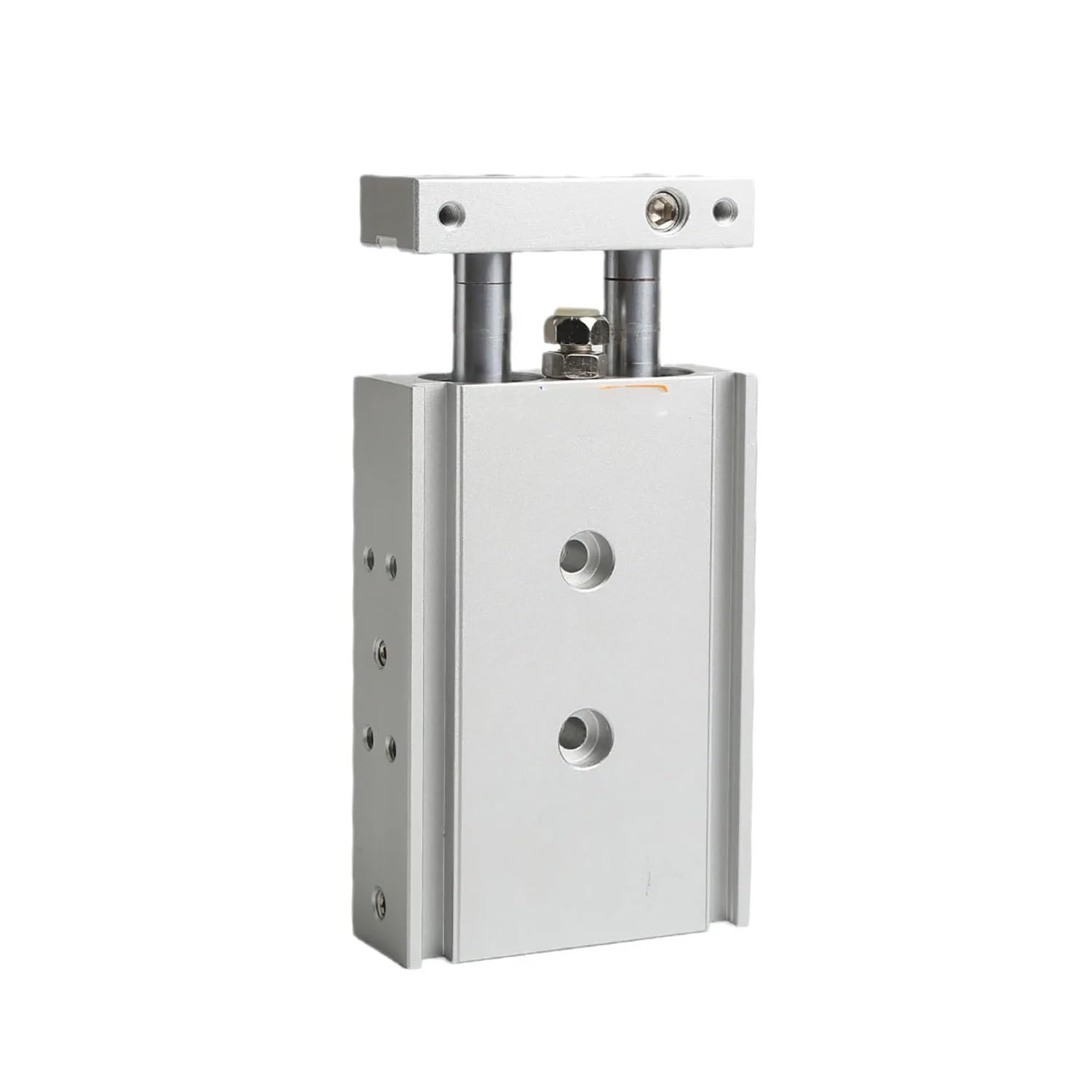Vérin pneumatique à double tige CXSM6 course 50mm guidé pour automatisme