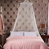 Mosquitero para Camas,Universal Mosquitera para Cama con Diseño de Cúpula, Mosquitera Cama Matrimonio,para Camas Infantiles Mosquitera Cama Grande Protección Antimosquitos Dosel para Cama