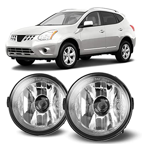 CPW Compatible with Cube Juke Murano Quest Rouge Versa Infinti EX35 EX37 FX35 FX45 FX50 G25 G37 M37 M56 Driving Fog Lights