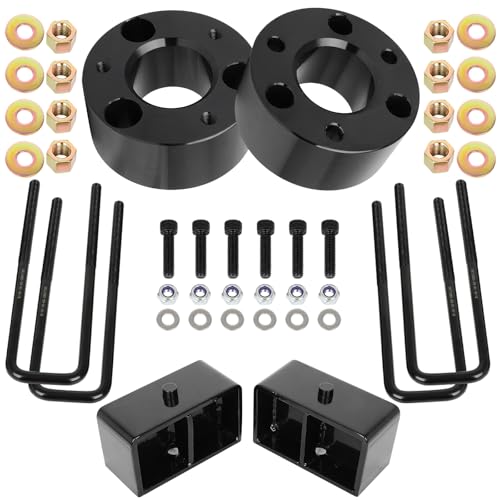 Kit de elevacion Dodge Ram 1500 4WD SCTIOO suspension 8.9 cm frontal y kit de nivelacion trasera