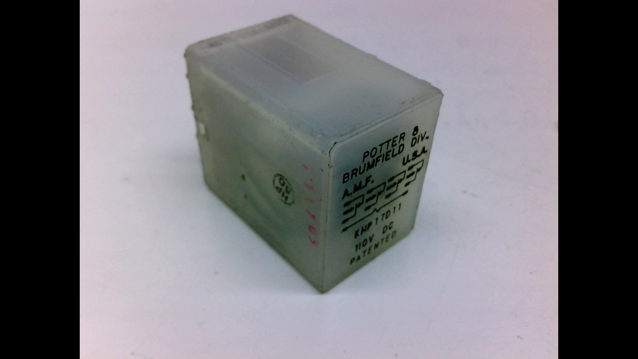 Potter & Brumfield KHP17D11 Relay 24VDC 3A
