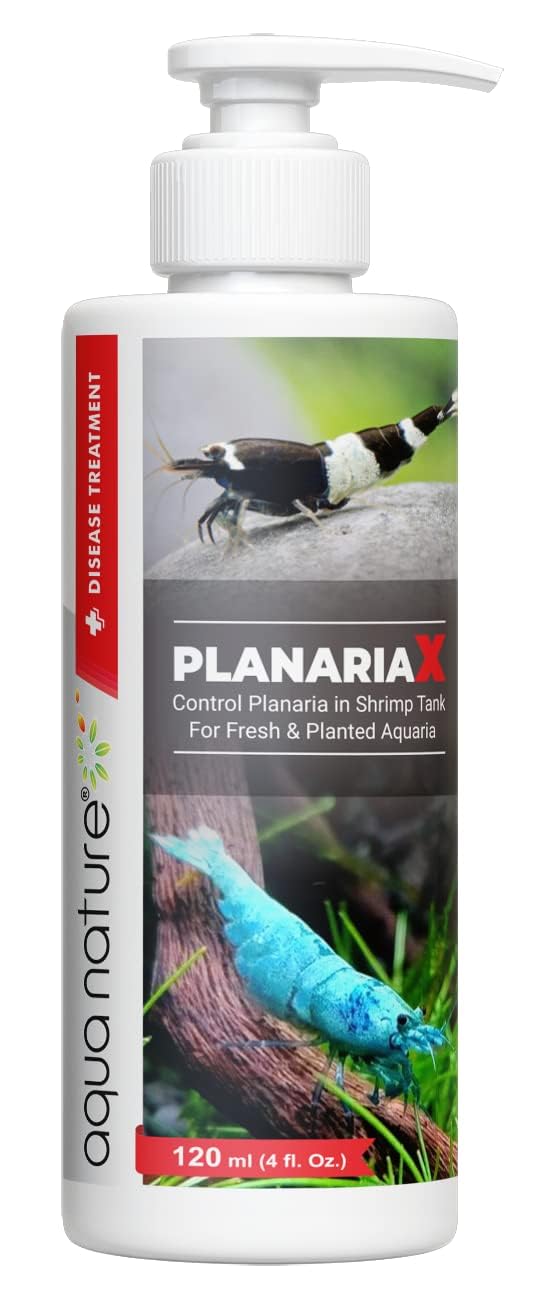 AquaNature Planaria-X Control Planaria in Shrimp Tank for Fresh & Planted Aquaria (120 ml)-image-20
