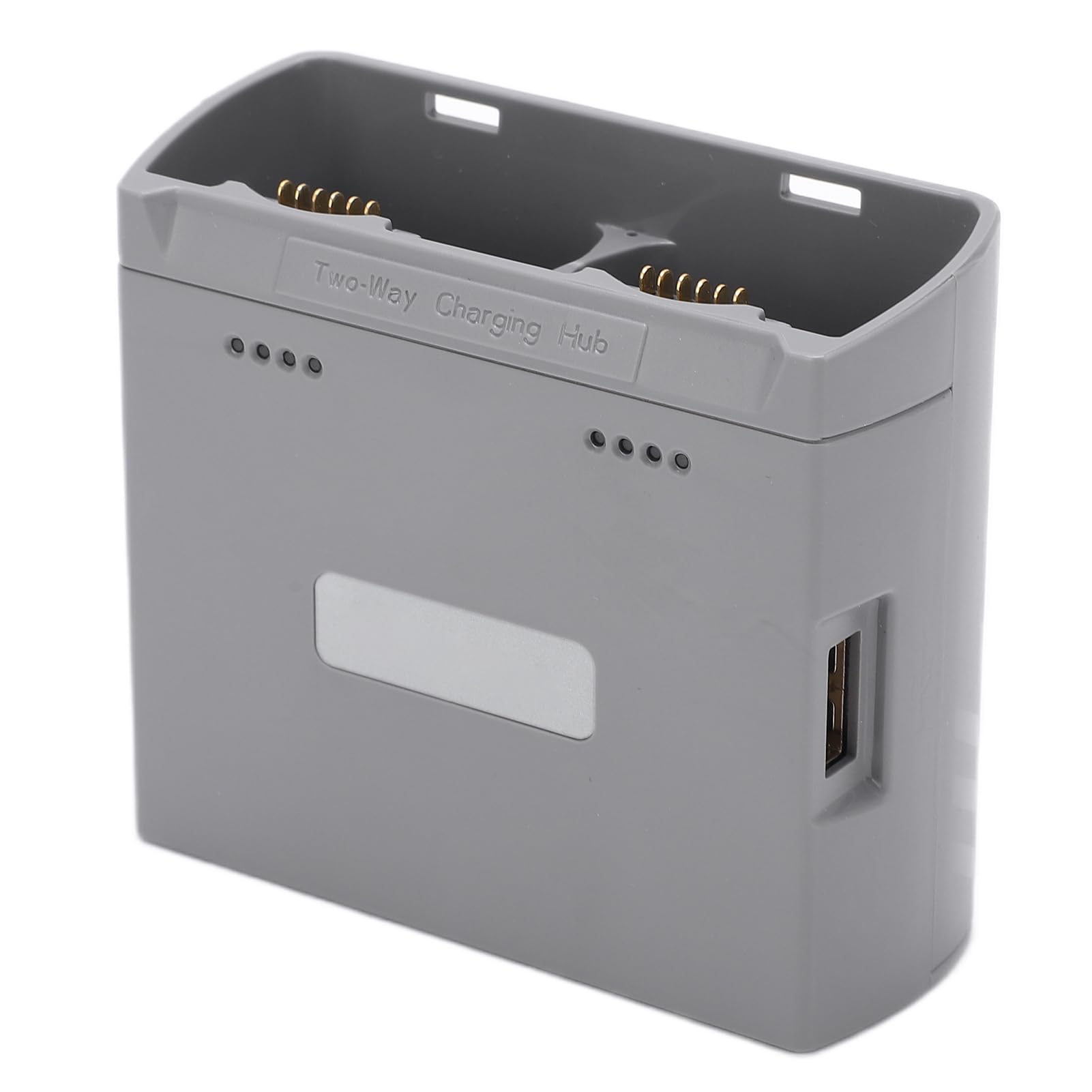 Fabater Hub di Ricarica Intelligente Bidirezionale per Mini 2 Mini SE, Caricabatterie Bidirezionale per Droni con Uscita USB Power Bank, Caricabatterie Multiplo Intelligente per Accessori UAV (GREY)