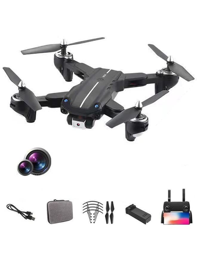 ZCM HAPPY Mini Drone 8K HD Dual Camera WiFi FPV Remote Control Quadcopter Foldable Remote Control Drone 5G Live Image