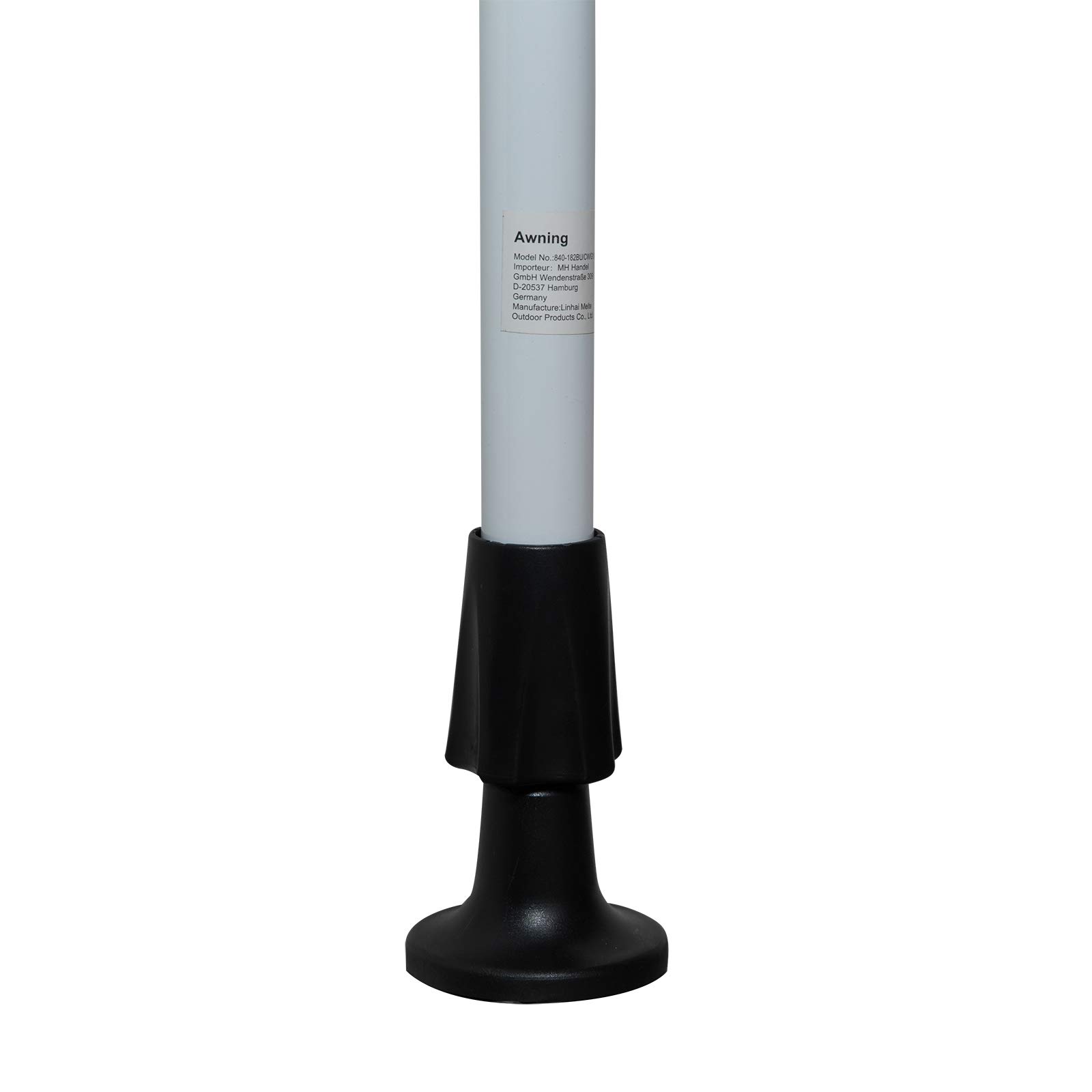 Outsunny Tenda da Sole per Esterno 2x1.5 m per Esterno a Rullo con Manovella, Telaio Telescopico e Angolazione Regolabile, Grigio