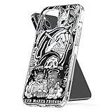 Phone Case Sketchy Tank Compatible with iPhone 11 12 13 14 Pro Max Mini XR SE 2022 7 8 X Xs 6S Plus for Samsung S21 S22 S23 Ultra A12 A51 A71 5G Transparent