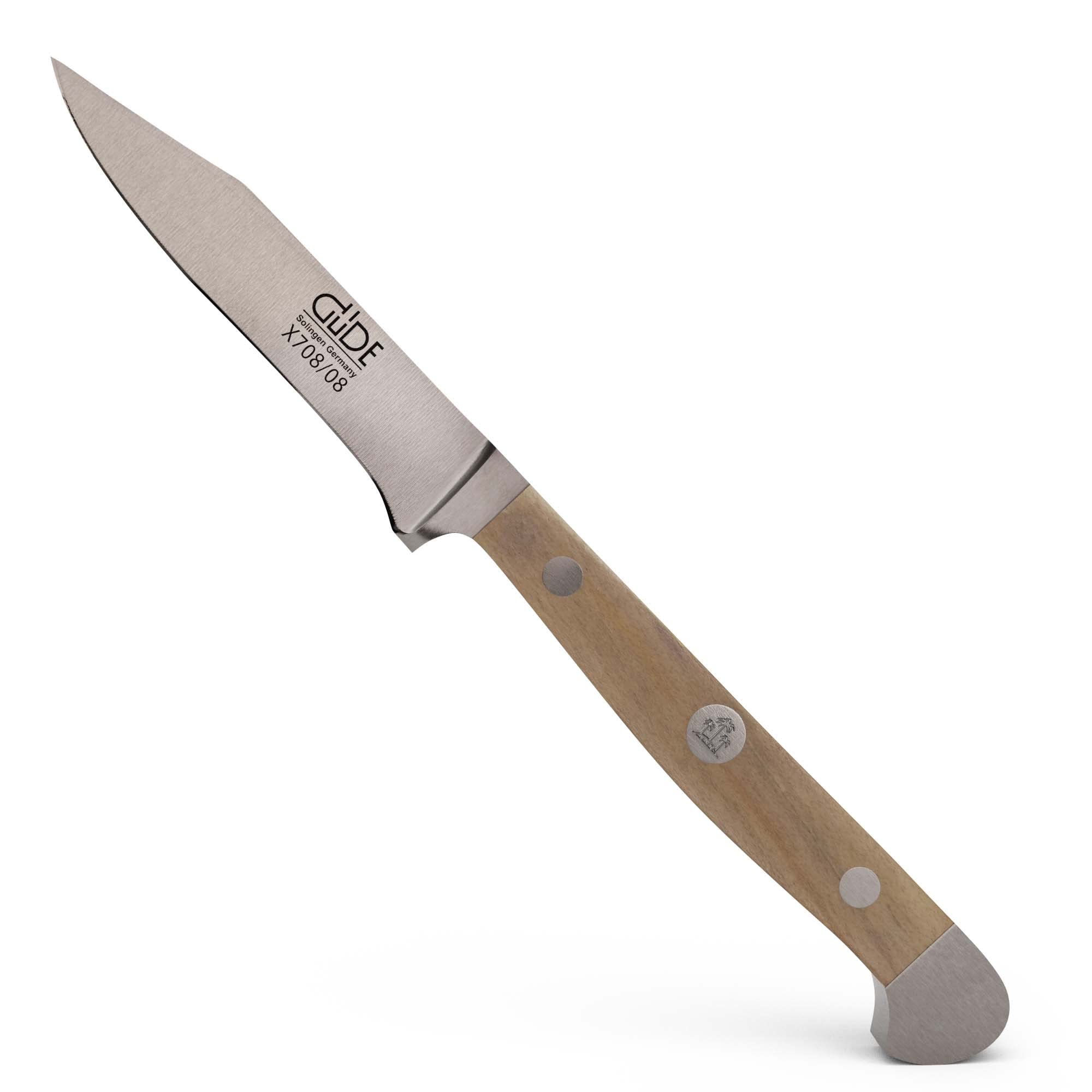 Couteau à légumes 8 cm Güde Alpha pour éplucher sans effort avec précision