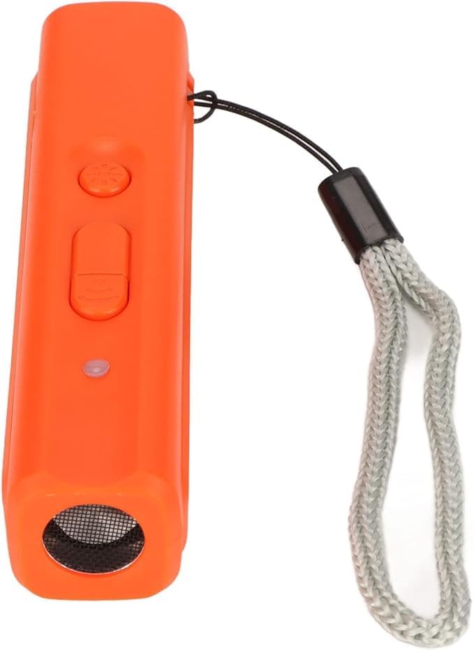 Dog Bark Deterrent Device – Handheld Pet-Friendly Ultrasonic Assistance Tool with 365nm Violet Light Beads | Portable Indoor & Outdoor Pet Guidance Device
