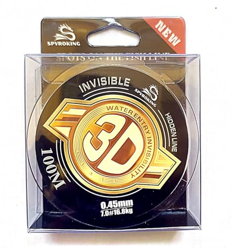 Image of Pro Hunter 3D Strong Fishing Line, 0.45mm 100M Strands Monofilament Fishing Line Angling Accessory, Durable Fishing Line (Max Tension 16.30KG)