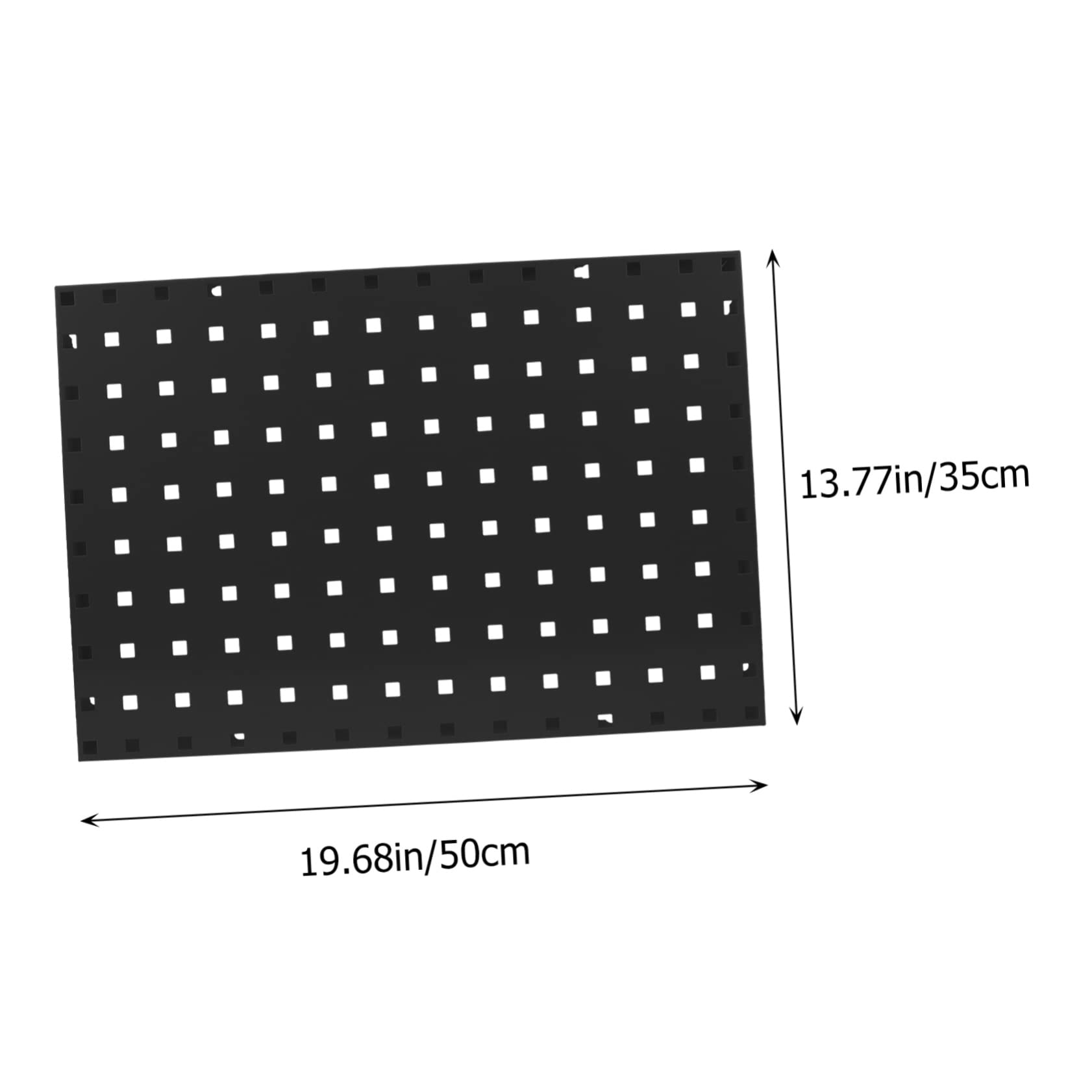 UKCOCO 1pieza Panel De Herramientas Colgante De Acero Galvanizado Organizador De Almacenamiento Para Garaje Cocina y Taller Fácil Instalación y Desmontaje Resistente y Duradero