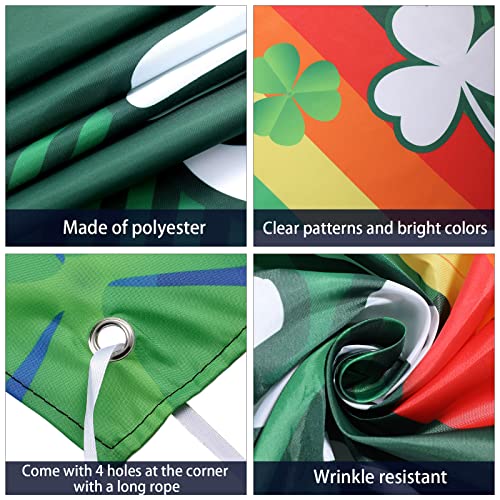 Happy St. Patrick's Day Garage Door Banner - Image 3