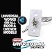 Genie GEN37374R Universal Garage Door Emergency Release Kit, one Size, Metallic