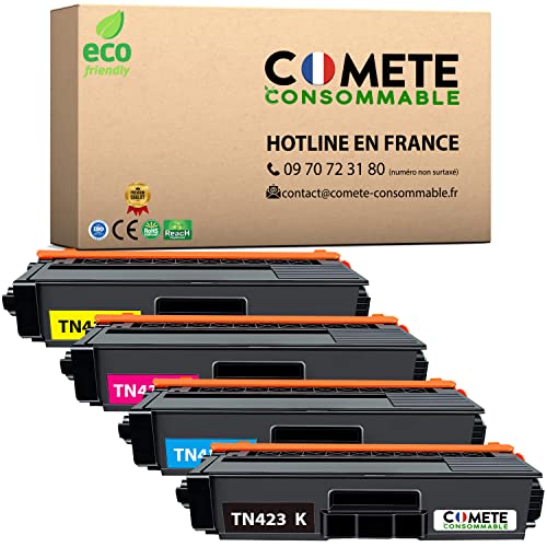 Toners compatibles Brother TN-423 par COMETE pour des impressions professionnelles au bureau