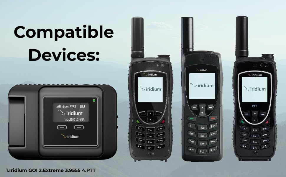 Miniatura 3 de OSAT Tiempo de emisión de teléfono satelital prepago Iridium 600 Mins - Validez de 365 días - Recargable - Renovación - Activación en línea y