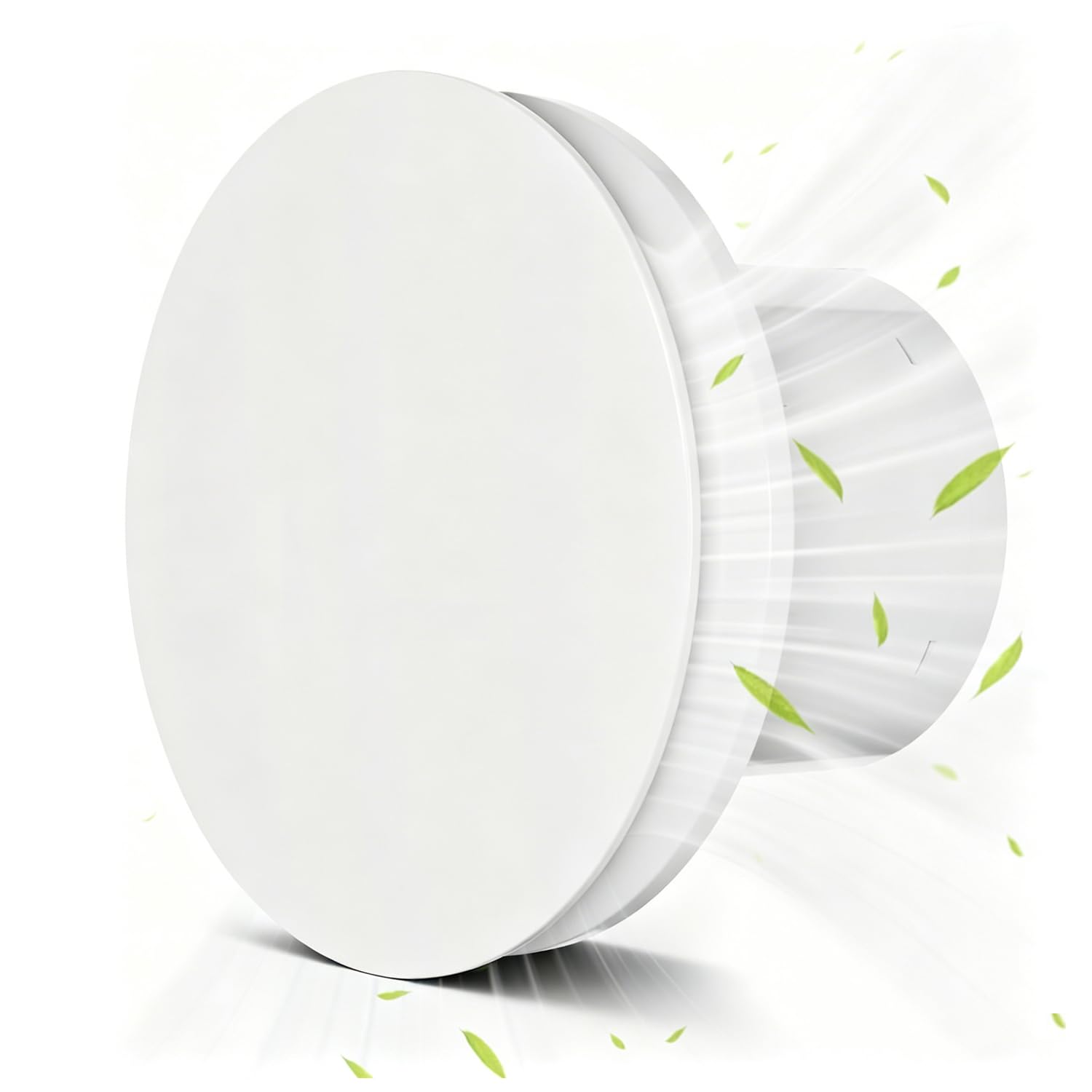 4 Inch 100mm Silent Bathroom Extractor Fan with Timer, 95m³/h High Airflow, <34dB Low Noise, Backflow Flap, IPX4 Waterproof & Easy Install for Bathroom, Kitchen, Toilet