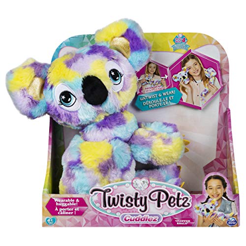 Twisty Petz Cuddlez, Series 4, Fluffzie Koala Transforming Collectible Plush for Kids Aged 4 and Up