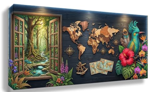 Kit mosaique adulte haut de gamme et peinture diamant paysage 5D de 60x120cm