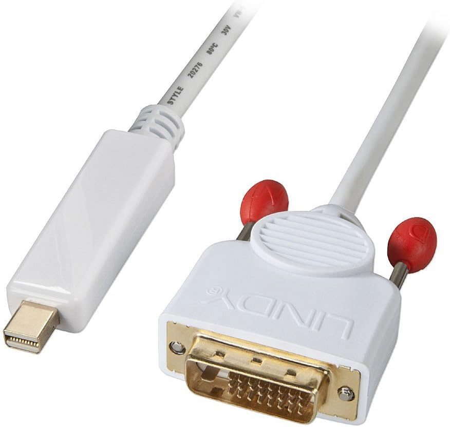 LINDY 41496 Mini Display Port to DVI-D Adapter Cable, 2m