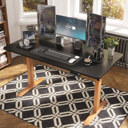 Monomi Electric Standing Desk, 55'' Height Adjustable Ergonomic H...