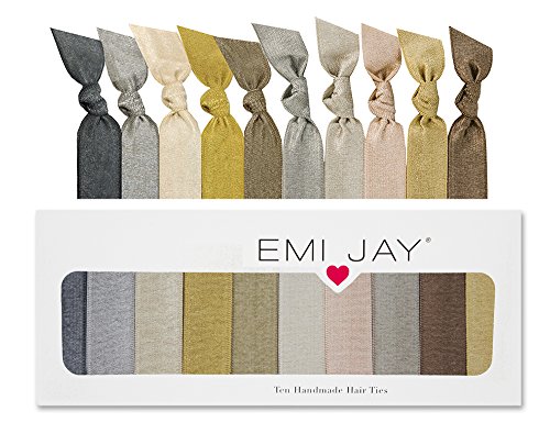 Emi Jay - Fermacoda, confezione da 10, colore