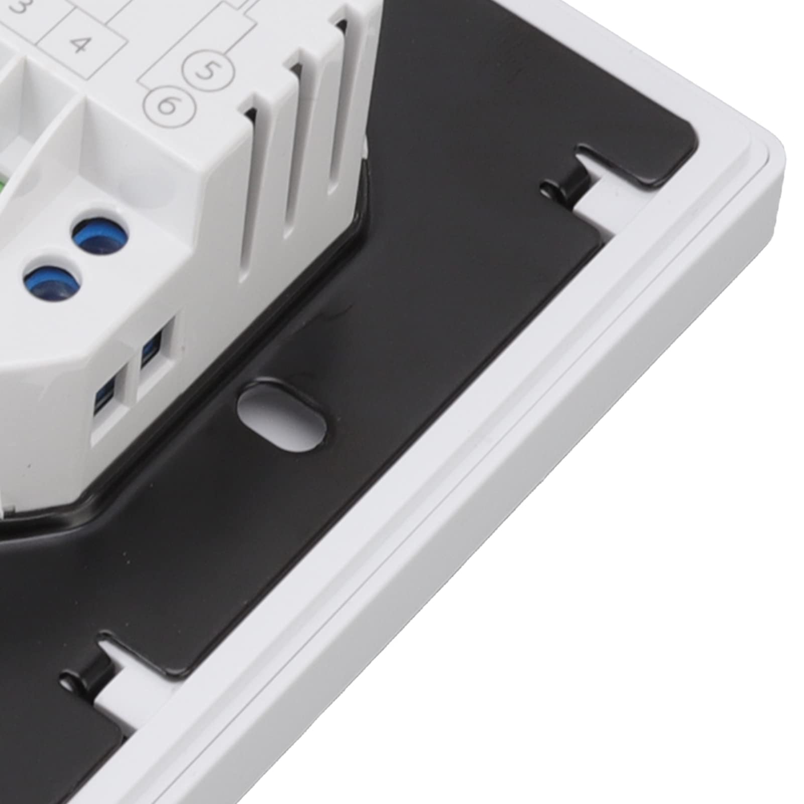 Aramox Inteligentny Termostat, Programowalny Regulator Temperatury z PC ABS, Sterowanie Głosowe z Aplikacji od 95 do 240 V 16 A, Termostat Ogrzewania Podłogowego od 41 do 95°F Domowego Biura w Hotelu