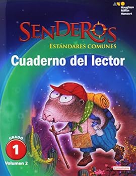 Paperback Senderos Common Core Readers Notebook Grade 1 (2) (Spanish Edition) [Spanish] Book