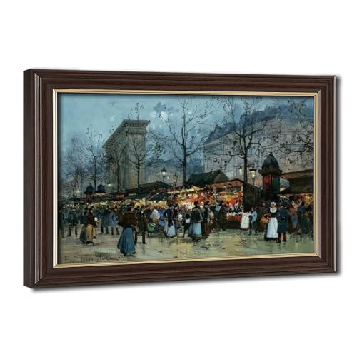 Impression sur toile décoration murale Baraques Foraines Paris