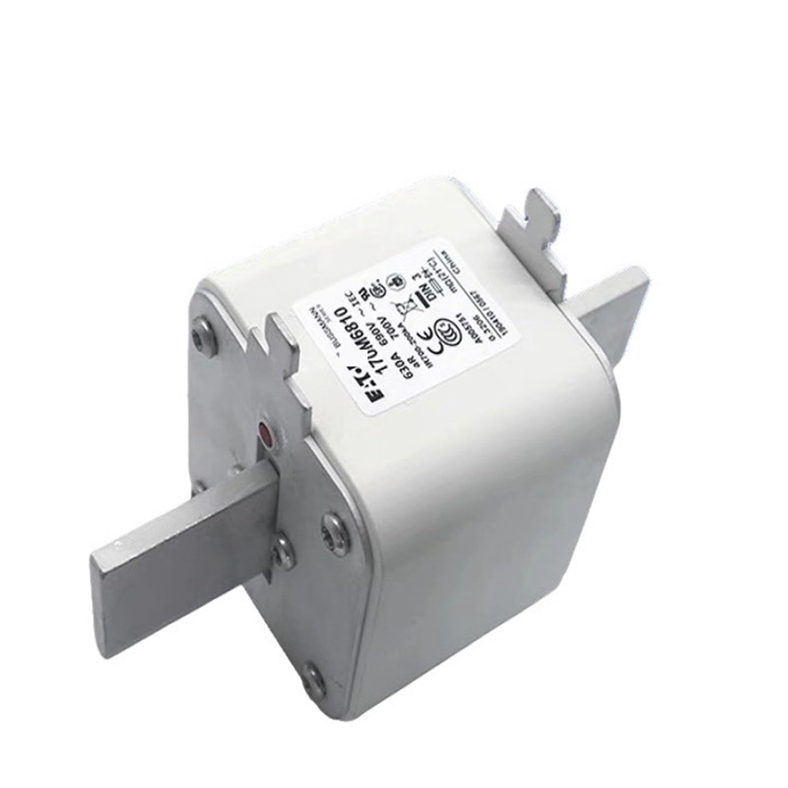 Fusible 170M6810 de alta tensión para protección de sistemas industriales