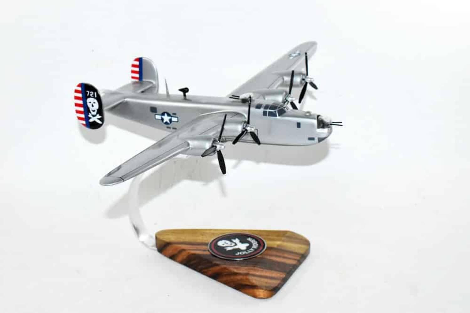 400th Bomb Squadron 'Jolly Rogers' 90th BG B-24J Model