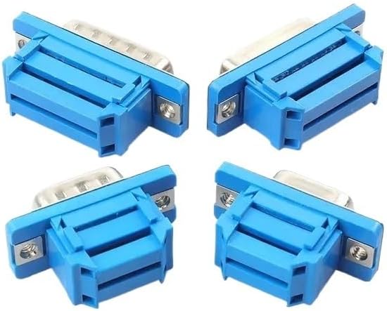 5PCS DB9 DB15 DB25 DB37 DIDC9/DIDC15/DIDC25/DIDC37 male female plug serial port connector idc crimp type D-SUB rs232 adapter(DB37 Female)