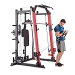 Marcy Smith Machine Cage System Home Gym Multifunction Rack, Customizable Training Station - Image 2