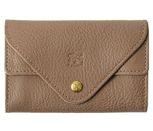 [イルビゾンテ] IL BISONTE ダブルフラップ マルチ カードケース・54172-3-09193(one/grey(col.18))