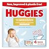 Huggies Extra Care Sensitive Toallitas para Bebé, 99% Agua Pura, 12 Packs de 48, Total 576 Toallitas