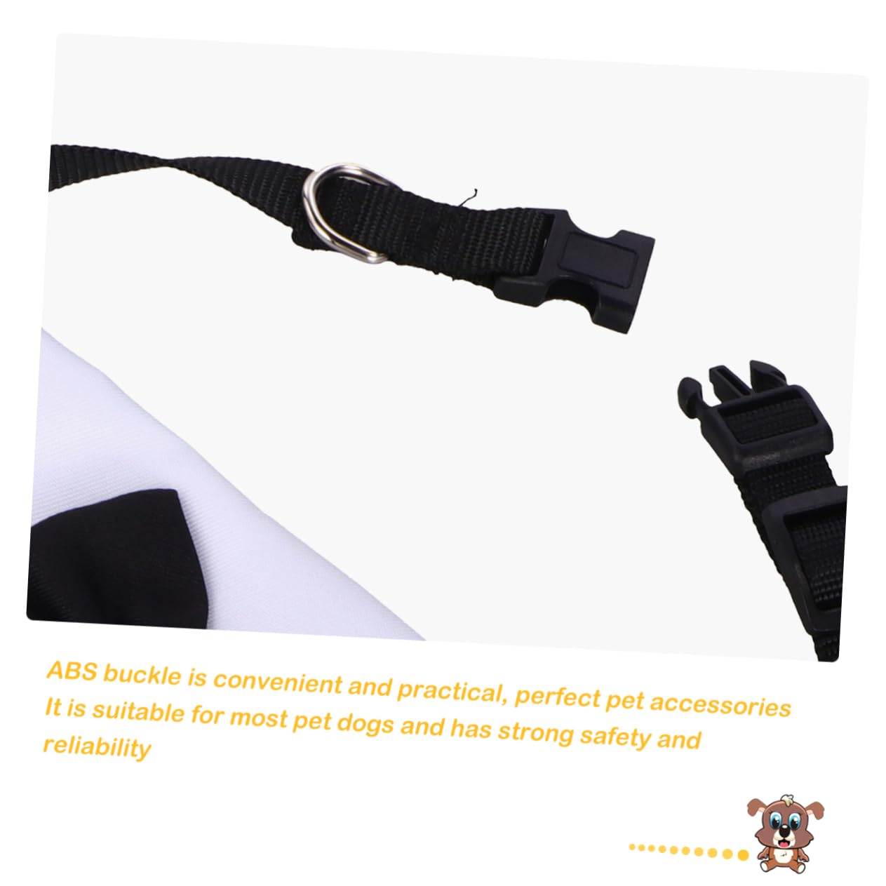BESPORTBLE 3ensembles Écharpe Triangulaire Chic pour Chien Bandana pour Animaux De Compagnie Accessoire Pratique pour Sorties Et Couleur Noire