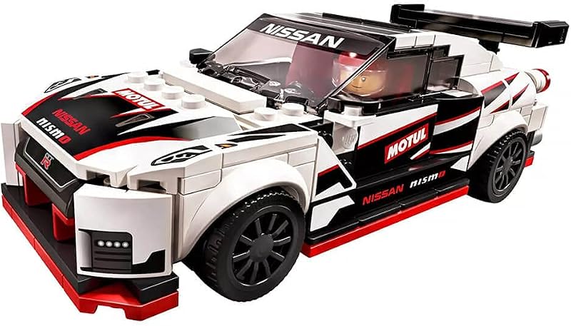 LEGO Speed ​​Champions Nissan GT-R NISMO 76896 Kit de construcción de autos modelo de juguete con minifigura (298 piezas)