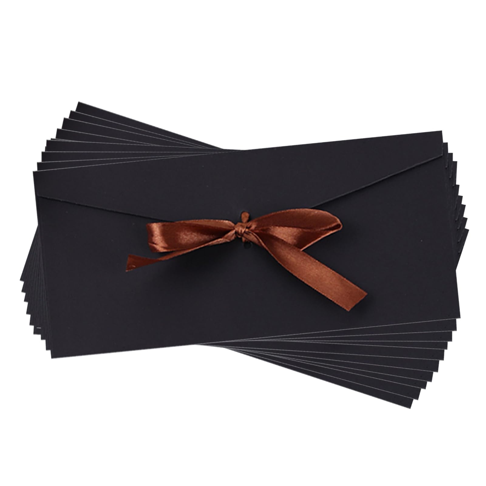 10PCS Money Envelopes With Ribbons, Vintage Gift Card Holders for Cash Invitations, Greeting, Mother's Day, Thanksgiving