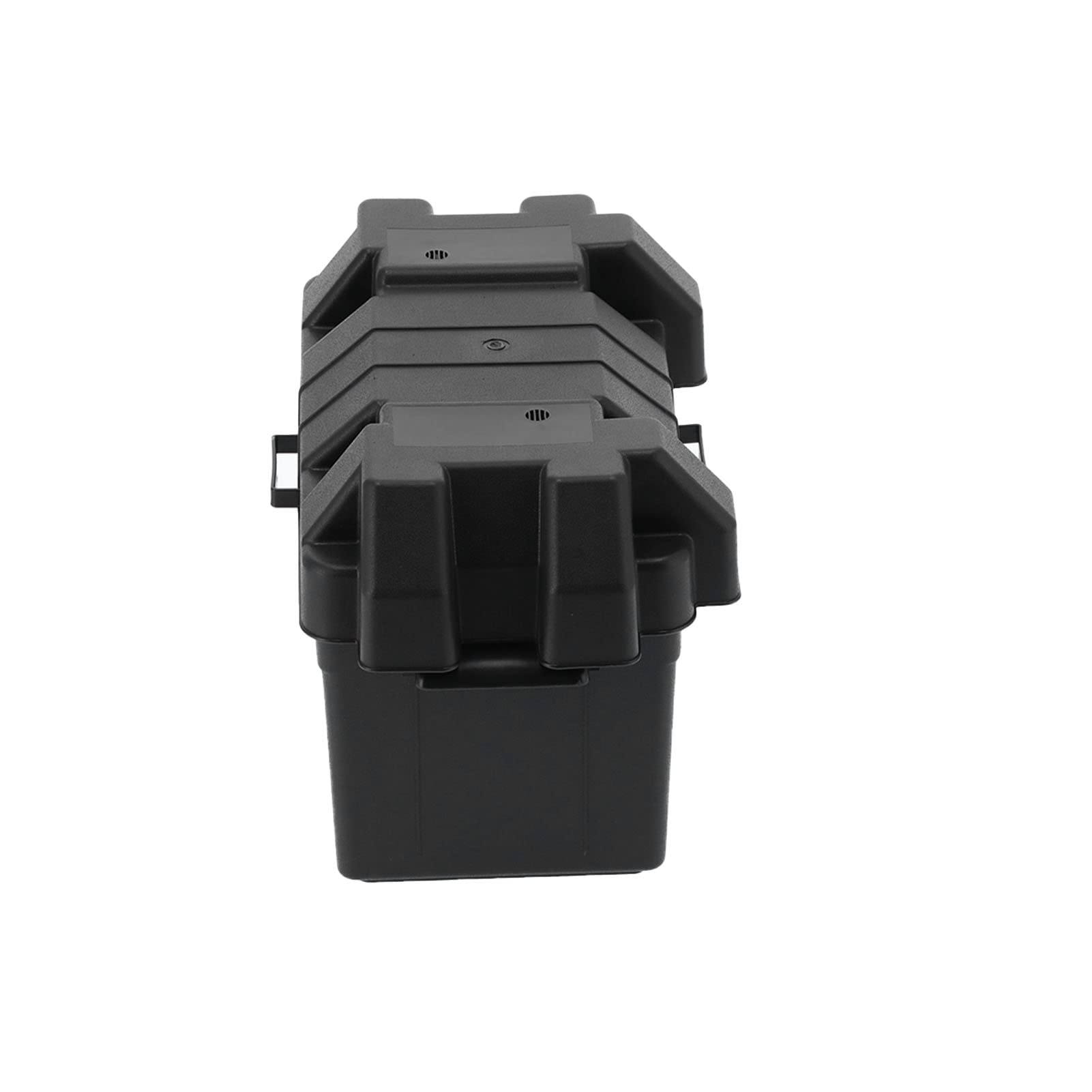 Porta di stoccaggio della scatola della batteria universale, custodia per batteria in plastica ABS di grande capacità di grandi dimensioni per rimorchio per barca per camion per