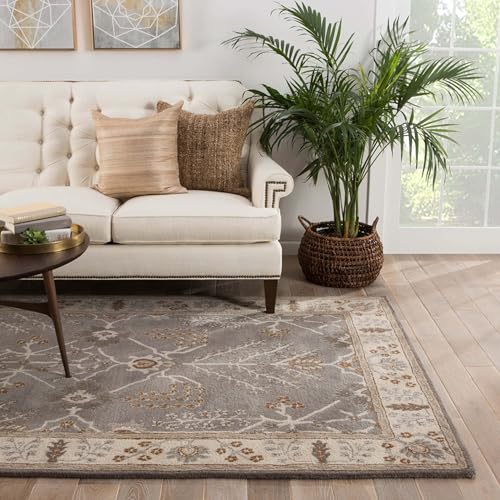 Image of 4x6 Ft Wool Tufted Rug - Compact Handcrafted Carpet for Small Living Rooms, Bedrooms & Study Areas