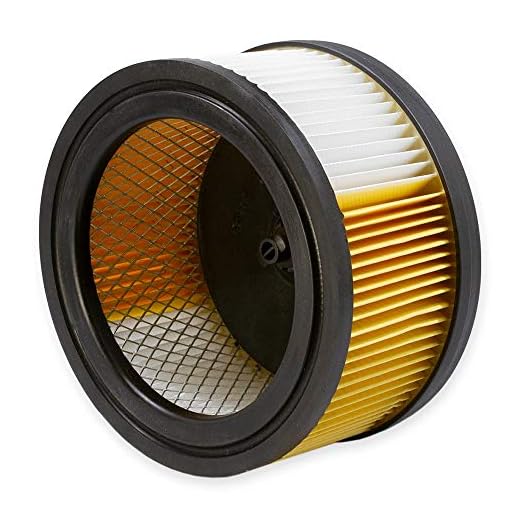 PRIMEBAG - Patronenfilter kompatibel zu Kärcher WD 5.400 WD 5.600 WD 5.800 eco!ogic WD 4.200 Lamellenfilter Dauerfilter