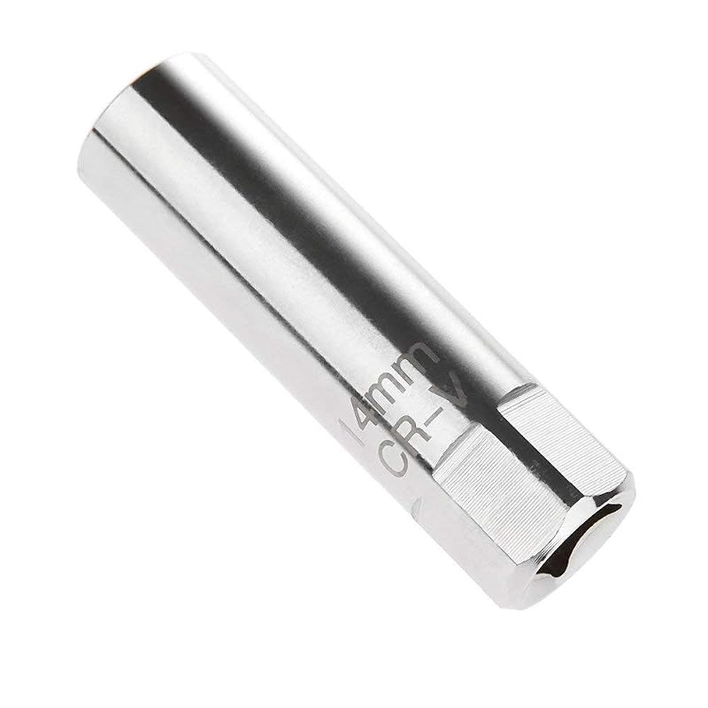 Soquete para Vela de Ignição Meriton 14 mm, Parede Fina, 12 Pontos e Encaixe de 9,5 mm (3/8 pol.)