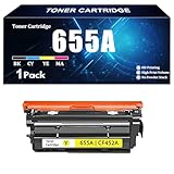 Compatibile per HP CF450A CF451A CF452A CF453A 655A sostituzione della cartuccia di toner ad alto rendimento con il chip per HP M652n M652dn M653dn M653x M653dh M681f M681z M681f M682z Colori della st