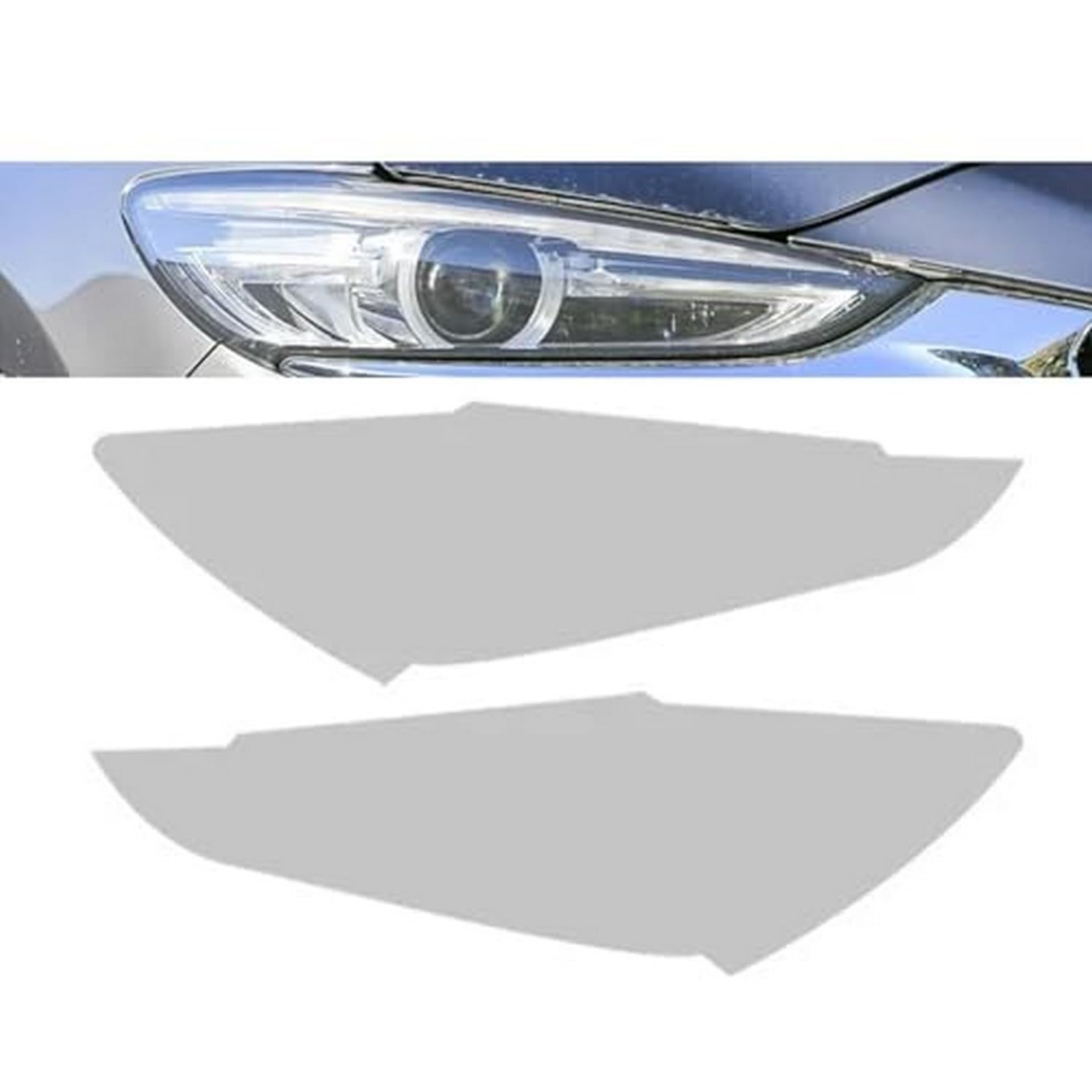 Film teinté transparent phares avant Mazda 6 2018-2020 TPU auto
