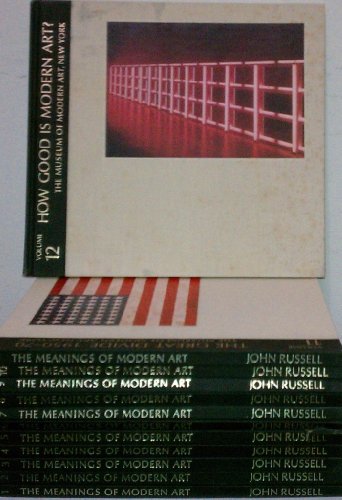 The Meanings of Modern Art (12-Volume Set) 087070477X Book Cover
