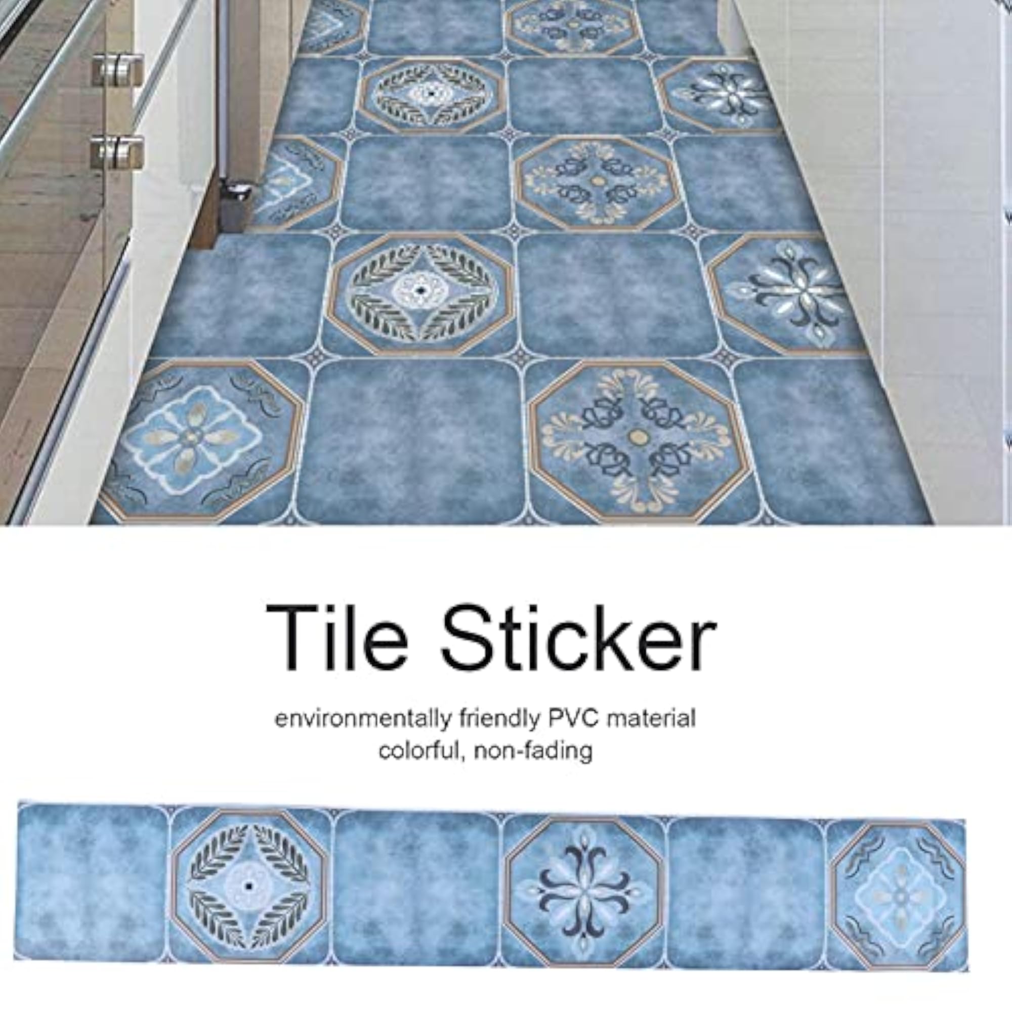Home Tile Sticker for Stylish Floor Decoration