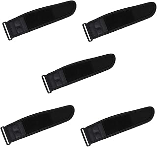 INOOMP 5 Pcs Rangefinder Strap Magnetic Watch Band Black Golf Balls Golf Accesories Magnetic Rangefinder Strap Rangefinder Band with Magnet Rangefinder Mount Strap Adjustable Oxford Cloth