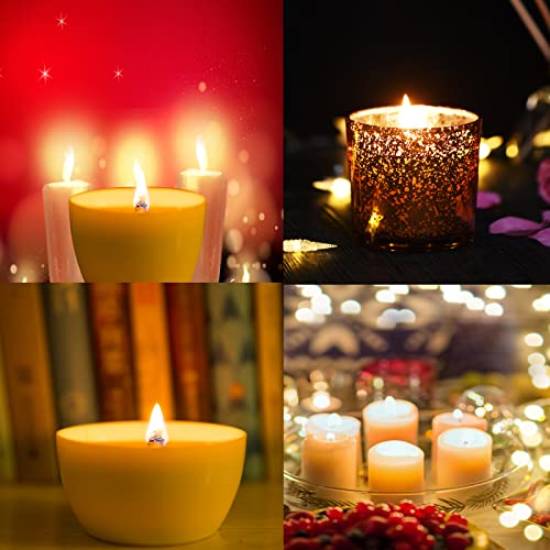 154Pcs Wood Candle Wicks, Benbo 5.1 X 0.5 Inch Smokeless Crackling Wooden Candle Wicks Natural Candle Wicks With Iron Stand Candle Warning Labels For Diy Candle Making Craft (50 Sets) #TOP6