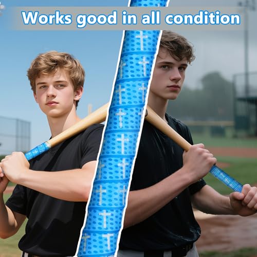 Eyourlife 2/4 Pack Baseball Bat Grip Bat Wraps for Baseball Lifestyle Softball Gifts Tapes Pro Feel Non-Slip Elite Batting Grip Tape for Bats Players